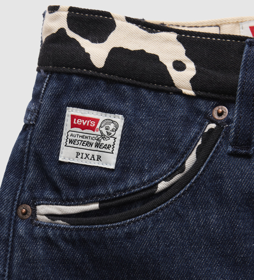 levi's® x toy story women's ribcage bell jeans 0034I00002432 Dark Indigo – Levi's Hong Kong