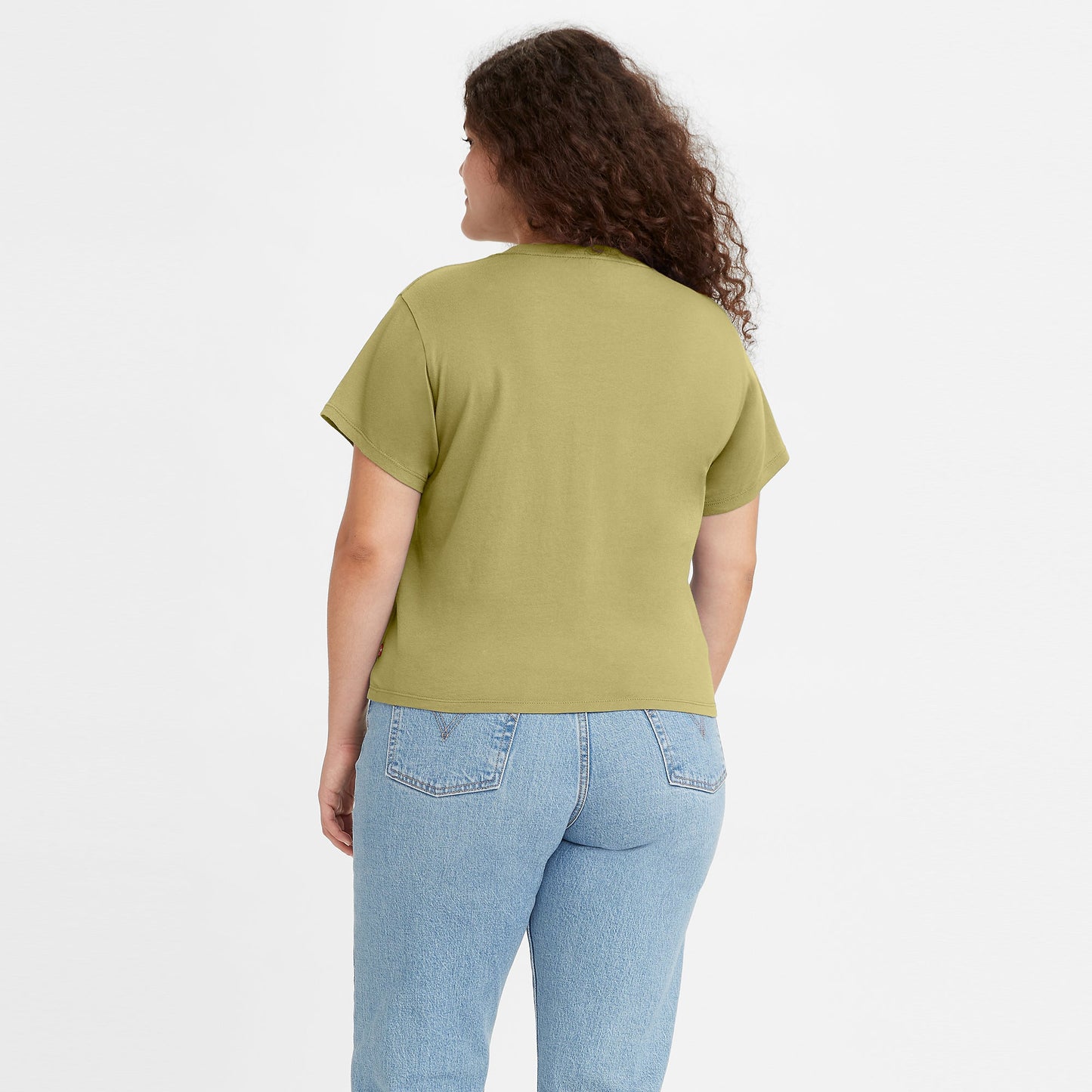 Levi’s® Logo圖案黃色 Tee | 女裝