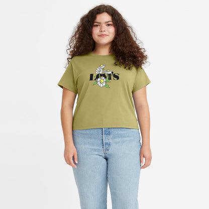 Levi’s® Logo圖案黃色 Tee | 女裝