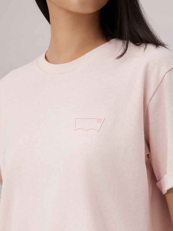 levi's® roll up graphic t-shirt | 女裝 006QD0001S- Pink  – Levi's 香港