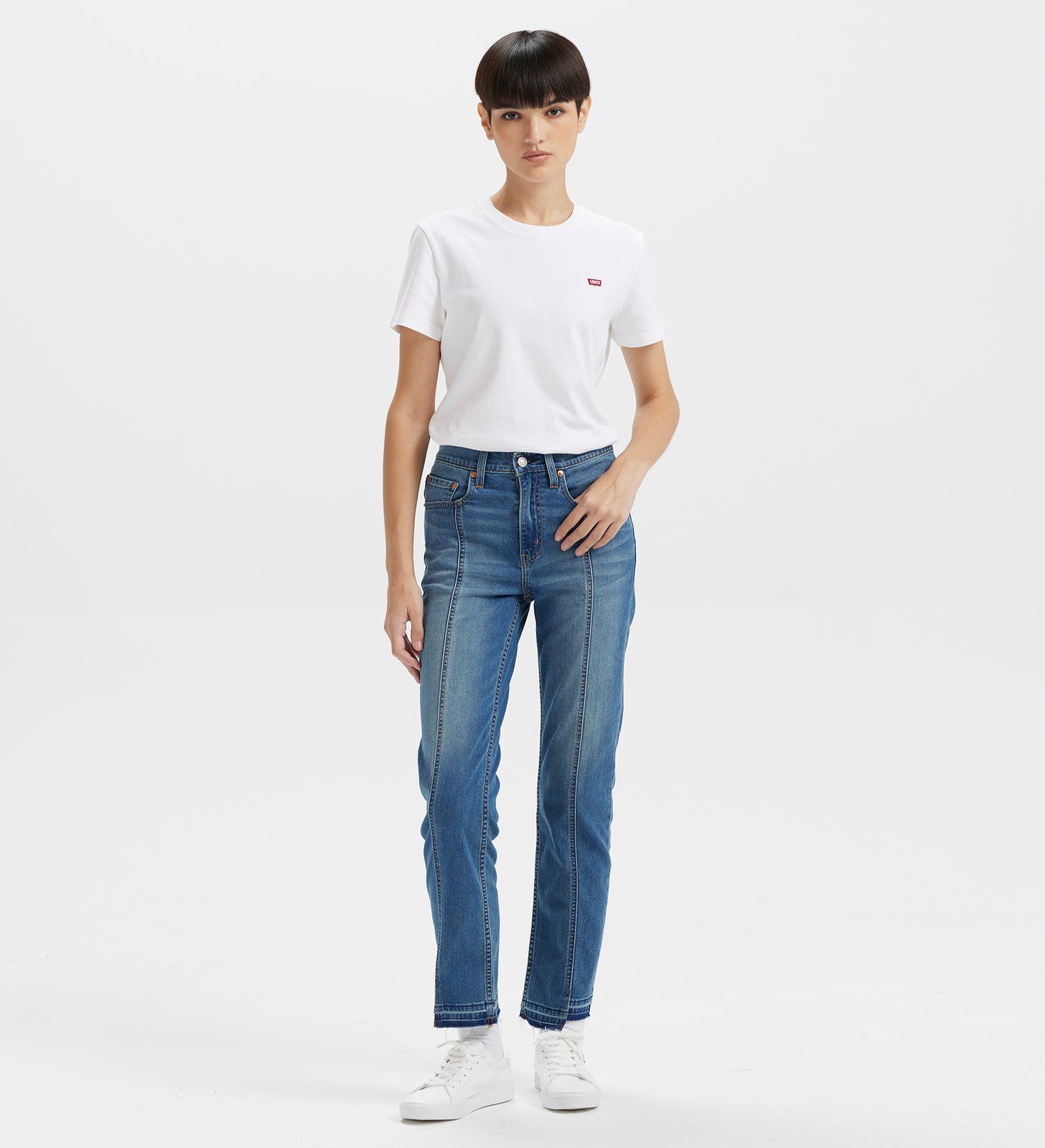levi’s®  boyfriend中腰錐形牛仔褲 | 女款 1988703892527 Indigo – Levi's 香港