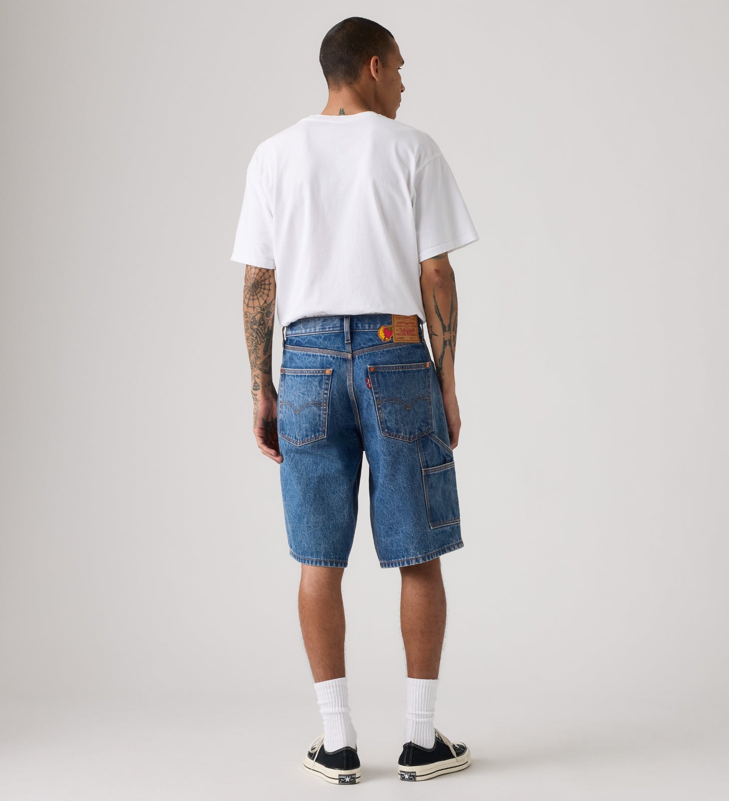 levi’s® x sky high farm goods 闊身工裝短褲 005S2000029- Blue – Levi's 香港