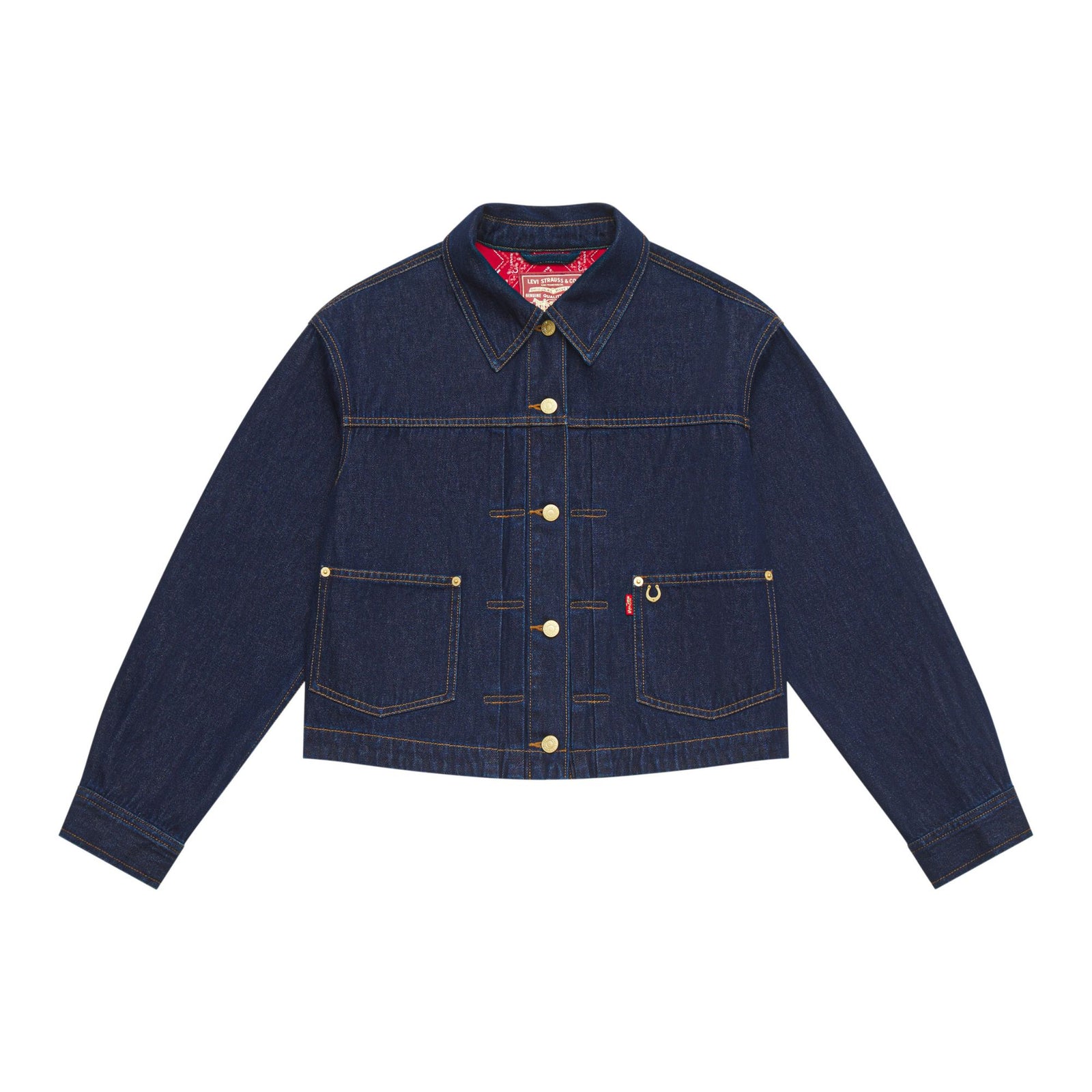 levi's® women's cny type i trucker jacket 006R60000L- Multicolor – Levi's Hong Kong