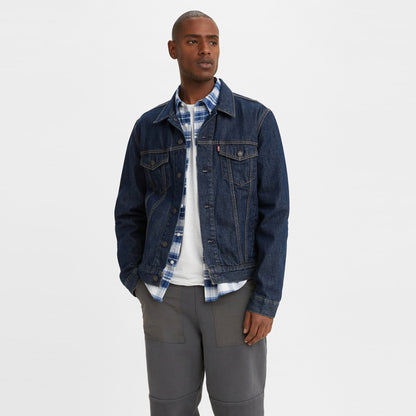 Levi's® 男士 Type III 經典修身版型牛仔褸 牛仔外套