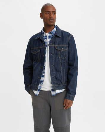 levi's® 男士 type iii 經典修身版型牛仔褸 牛仔外套 723340557XS- Rockridge Trucker  – Levi's 香港