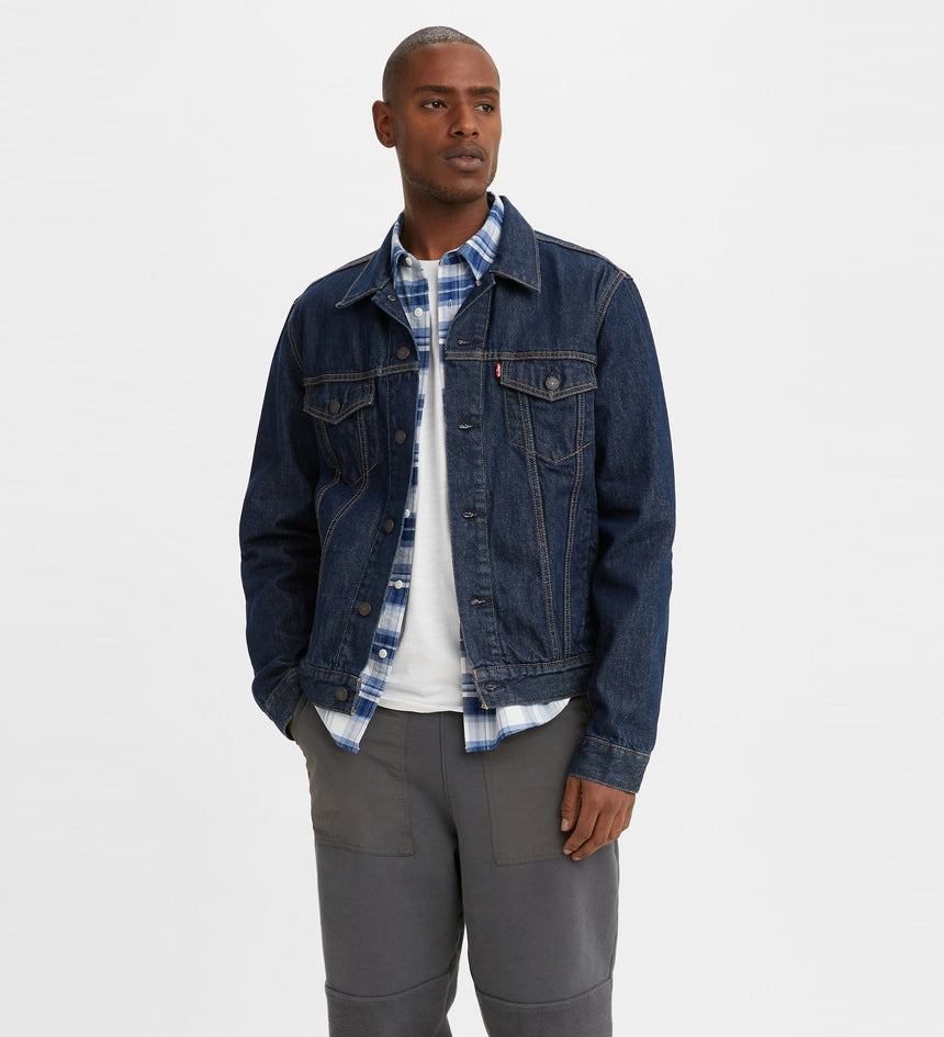 levi's® 男士 type iii 經典修身版型牛仔褸 牛仔外套 723340557XS- Rockridge Trucker – Levi's 香港