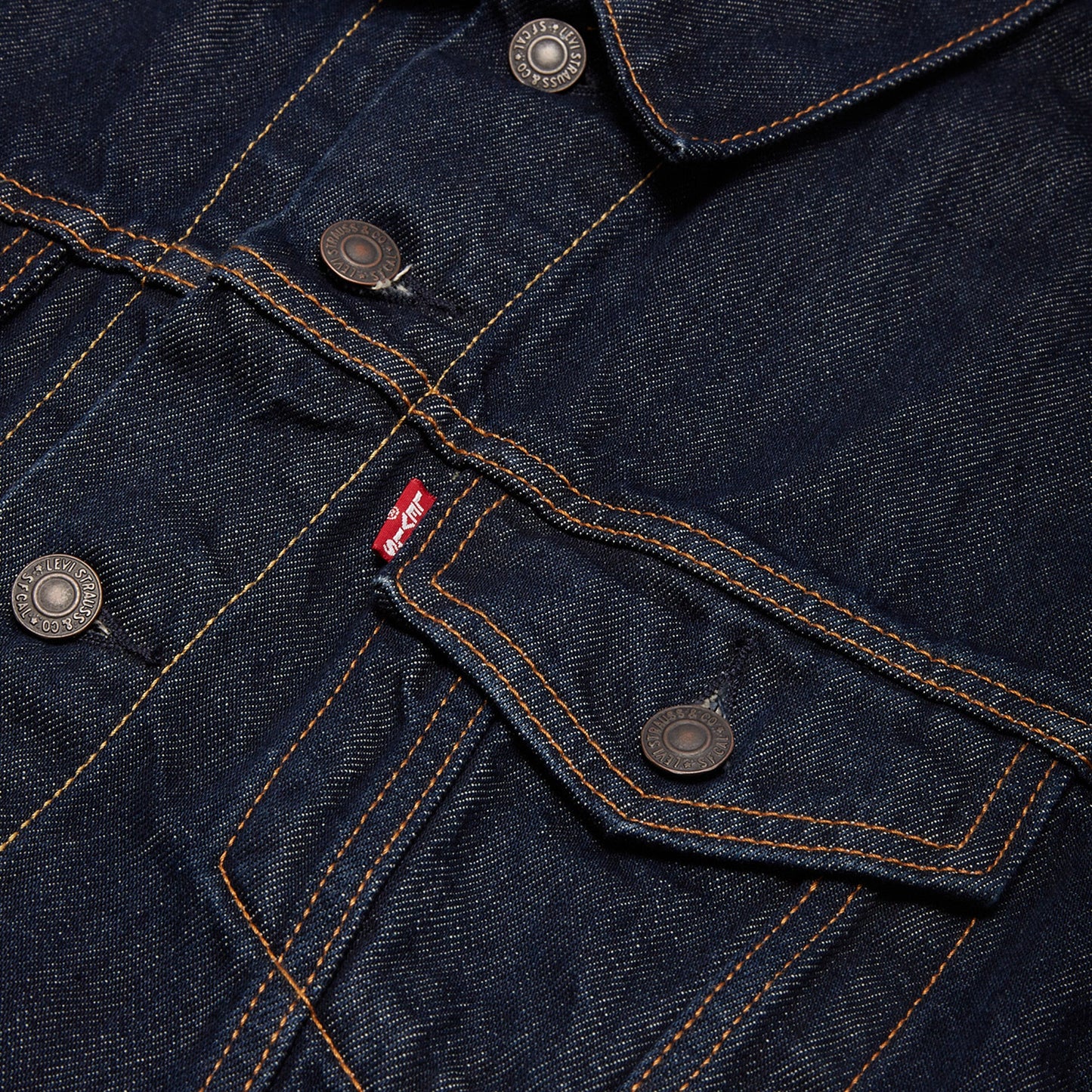 Levi's® 男士 Type III 經典修身版型牛仔褸 牛仔外套