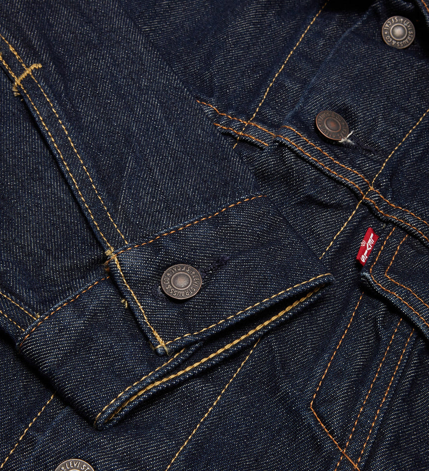 levi's® 男士 type iii 經典修身版型牛仔褸 牛仔外套 723340557XS- Rockridge Trucker – Levi's 香港