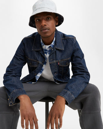 levi's® 男士 type iii 經典修身版型牛仔褸 牛仔外套 723340557XS- Rockridge Trucker  – Levi's 香港