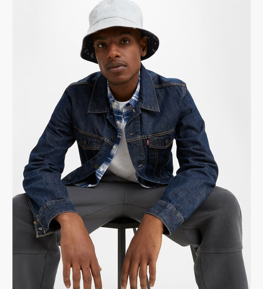 levi's® 男士 type iii 經典修身版型牛仔褸 牛仔外套 723340557XS- Rockridge Trucker – Levi's 香港