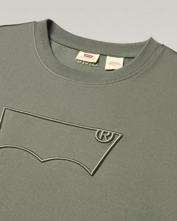 levi's® short sleeve embroidered batwing regular tee 006PY0004S- Green  – Levi's Hong Kong