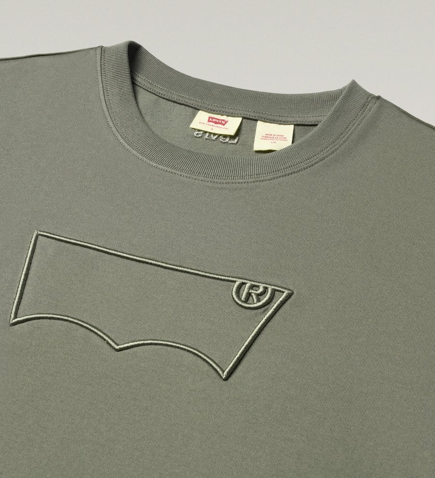 levi's® short sleeve embroidered batwing regular tee 006PY0004S- Green – Levi's Hong Kong