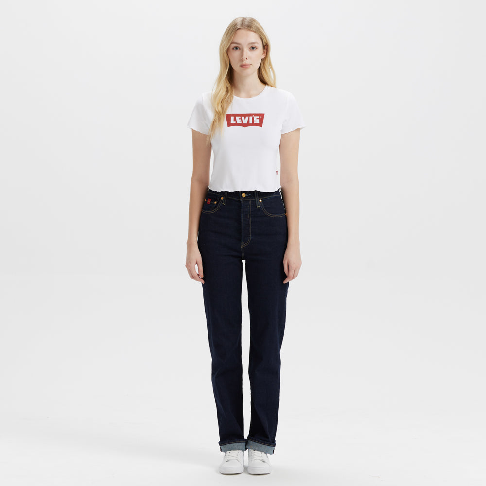 levi's® 超高腰喇叭牛仔褲|女裝 7907800422430 Dark Blue – Levi's 香港