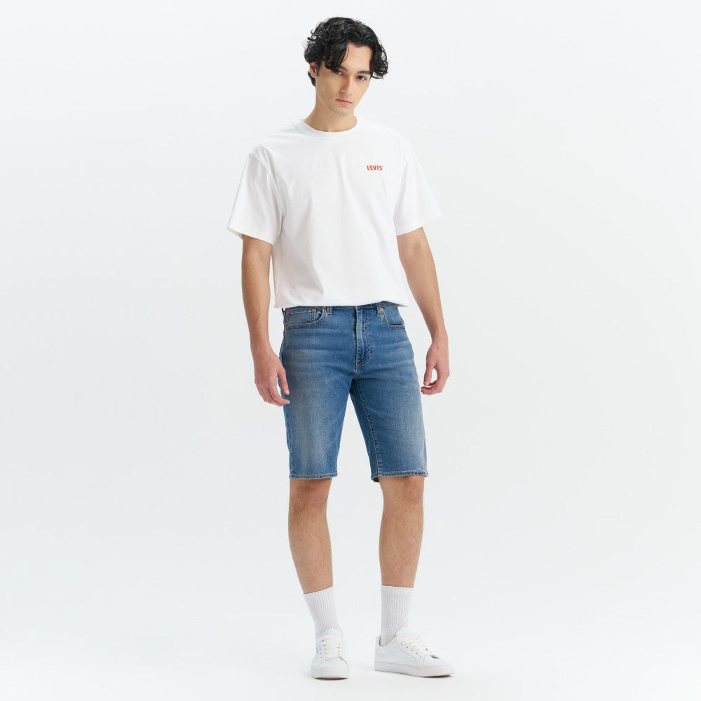  Levi's® 405™低腰膝上彈性牛仔短褲 | 男裝  