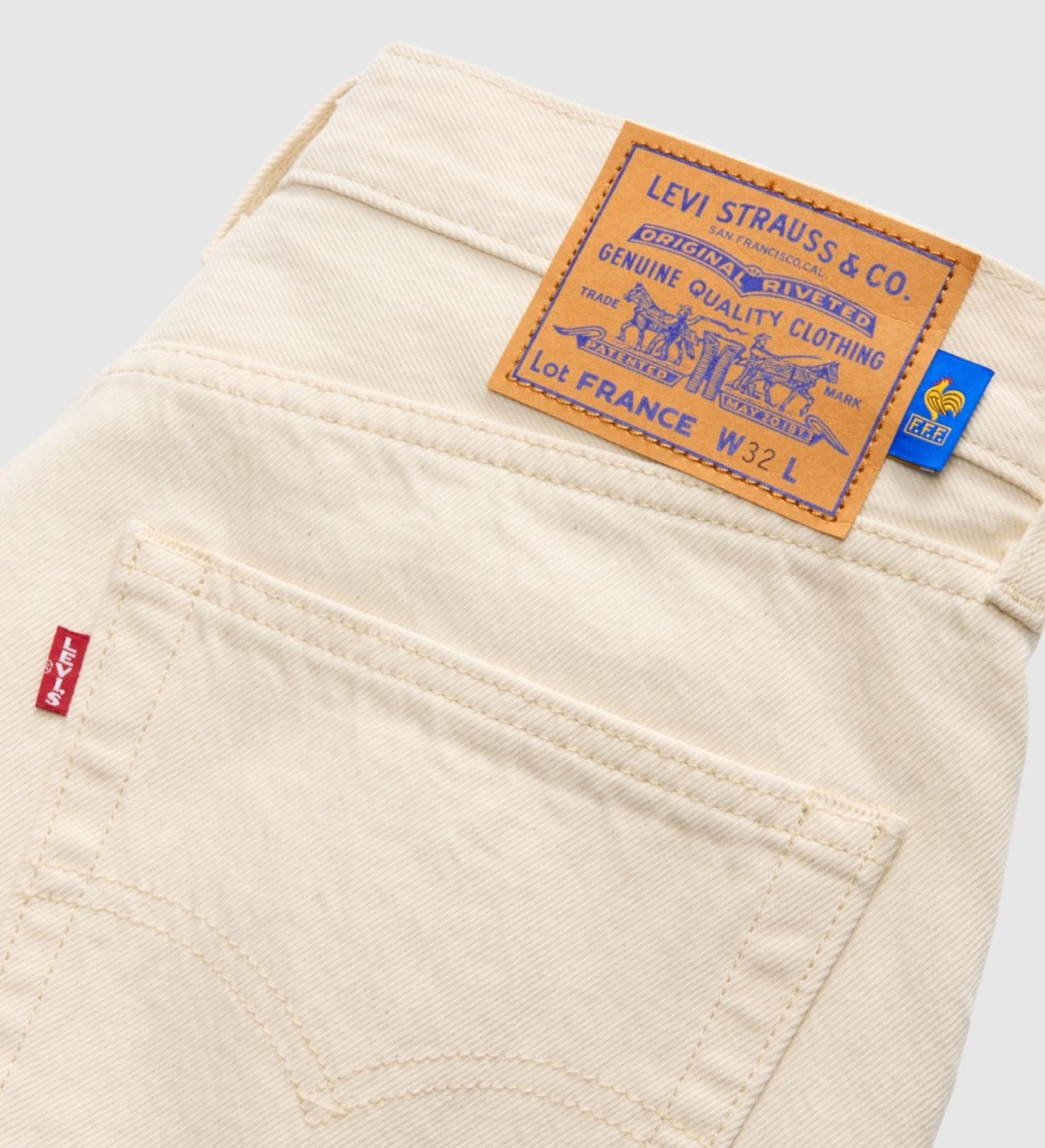 levi’s® france football 478™ baggy 寬鬆短褲   006GV000232- Light Indigo – Levi's 香港