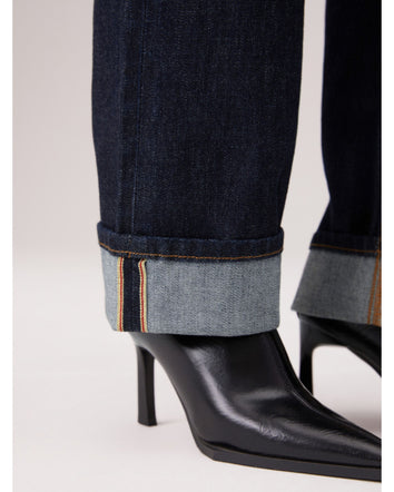 levi's® ribcage 高腰直筒牛仔褲 | 女裝 7907800662530 Indigo  – Levi's 香港