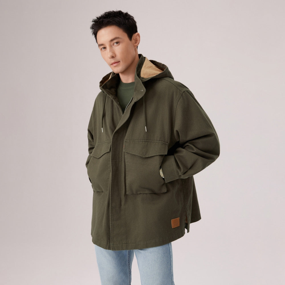  levi's® 連帽工裝外套 | 男裝   006NR0001S- Green – Levi's 香港