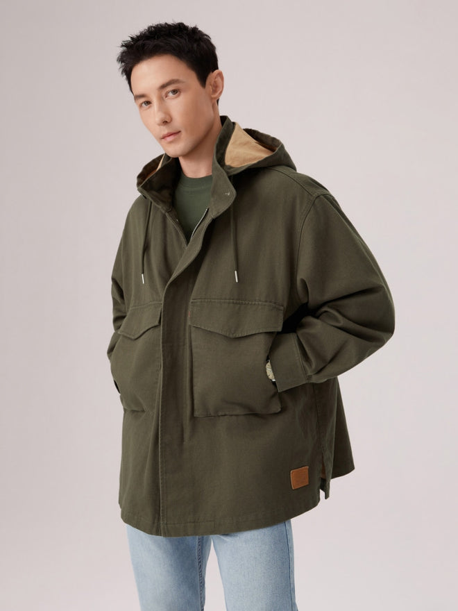  levi's® 連帽工裝外套 | 男裝   006NR0001S- Green  – Levi's 香港