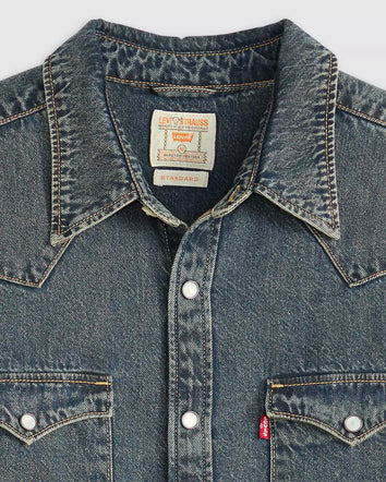 levi's® men's barstow standard fit western shirt 857440103XS- Multicolor  – Levi's Hong Kong