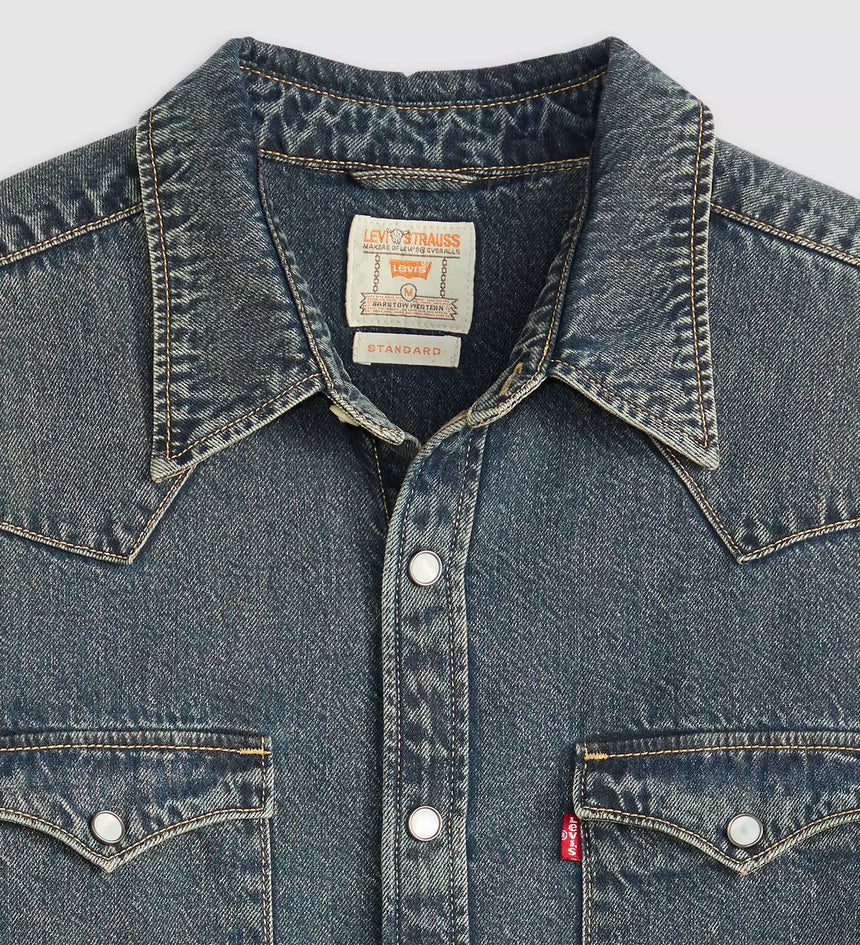 levi's® men's barstow standard fit western shirt 857440103S- Multicolor – Levi's Hong Kong