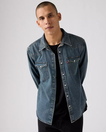 levi's® men's barstow standard fit western shirt 857440103XS- Multicolor  – Levi's Hong Kong