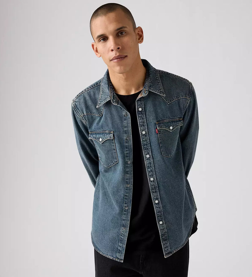 levi's® men's barstow standard fit western shirt 857440103S- Multicolor – Levi's Hong Kong