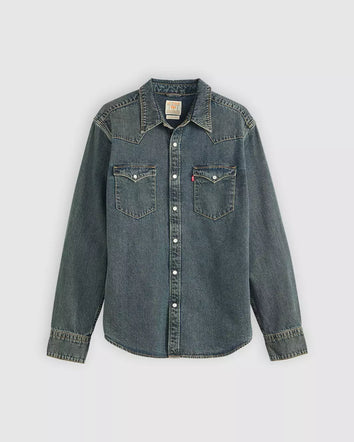 levi's® men's barstow standard fit western shirt 857440103XS- Multicolor  – Levi's Hong Kong