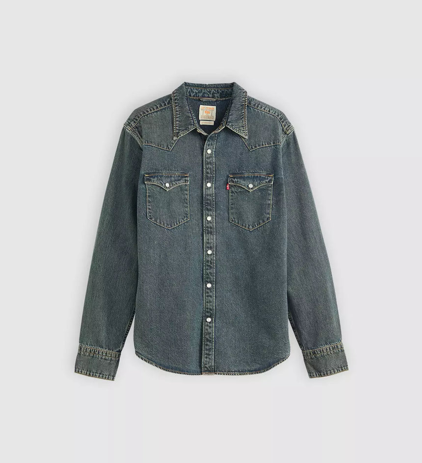 levi's® men's barstow standard fit western shirt 857440103S- Multicolor – Levi's Hong Kong