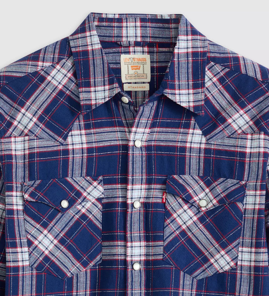 levi's® men's barstow standard fit western shirt 857440107XS- Multicolor – Levi's Hong Kong