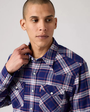 levi's® men's barstow standard fit western shirt 857440107XS- Multicolor  – Levi's Hong Kong