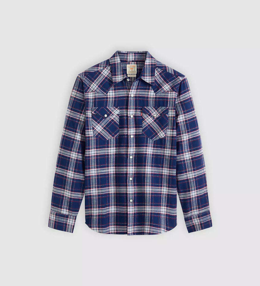 levi's® men's barstow standard fit western shirt 857440107XS- Multicolor – Levi's Hong Kong