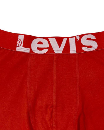 levi’s® coolmax® 平腳 boxer 內褲 876190089S- Rio Red - Red  – Levi's 香港