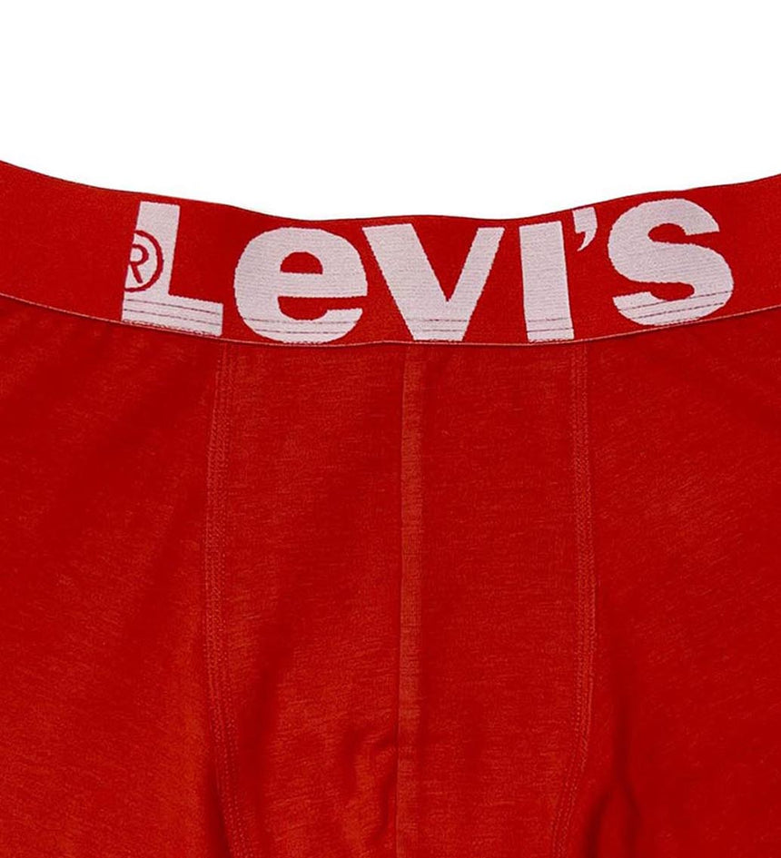 levi’s® coolmax® 平腳 boxer 內褲 876190089S- Rio Red - Red – Levi's 香港