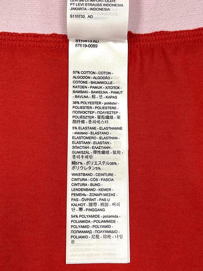 levi's® men's coolmax® trunks 876190089M- Rio Red - Red  – Levi's Hong Kong