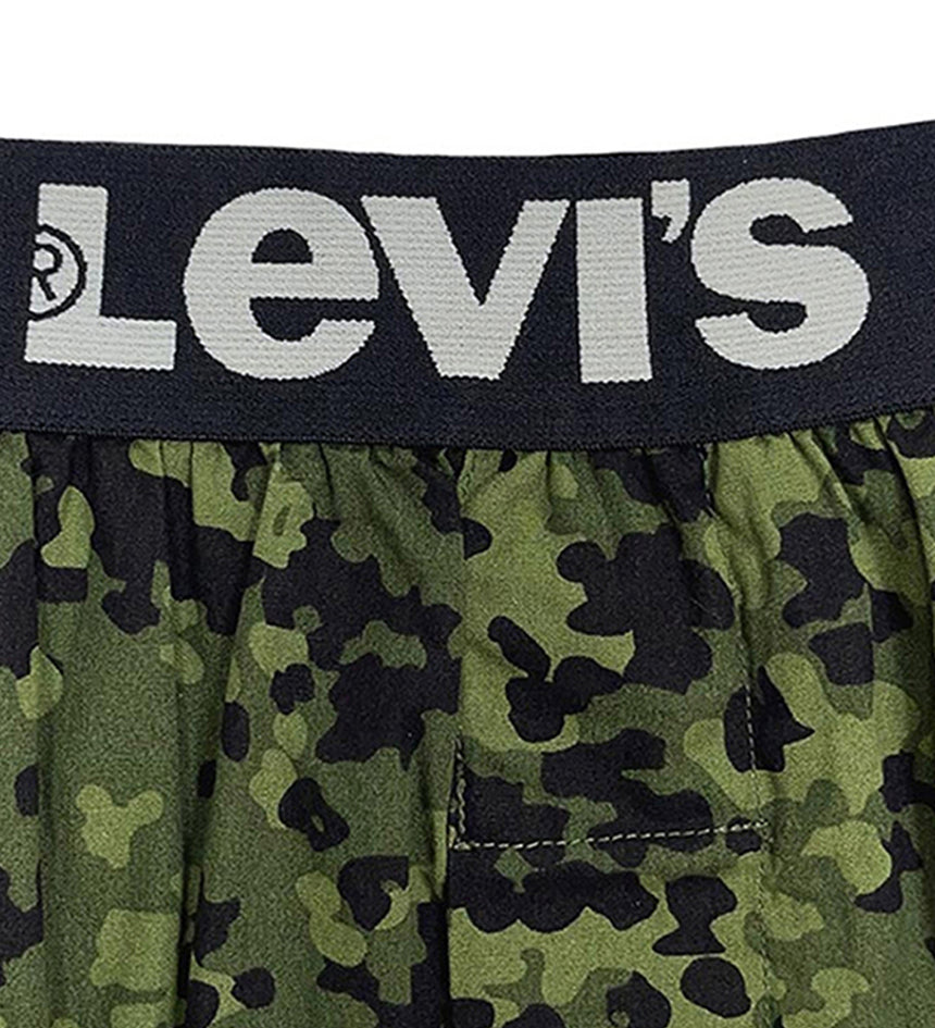 levi's® men's woven emmet yarn dye plaid boxers 876200075S- Charcoal Heather / Riffle Green - Green – Levi's Hong Kong
