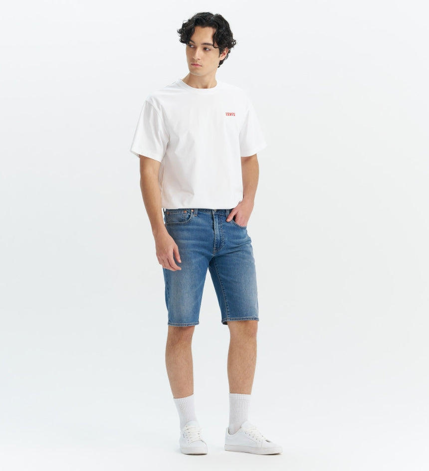  levi's® 405™低腰膝上彈性牛仔短褲 | 男裝   3986401942812 Blue – Levi's 香港