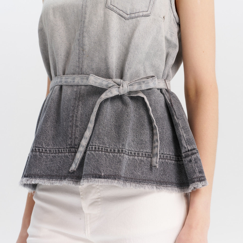 levi’s® women's denim vest 003TW0000S- Multi – Levi's Hong Kong