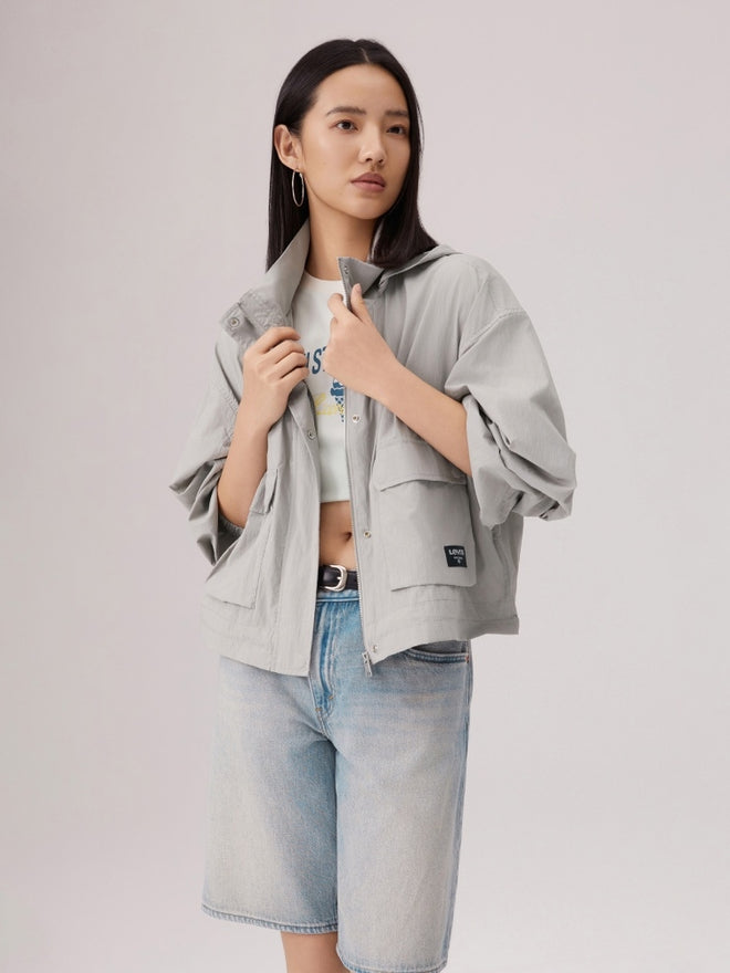 levi's® anti-uv hooded jacket 006OK0002M- Grey  – Levi's Hong Kong