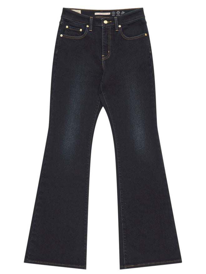 levi's® 726™ 高腰喇叭牛仔褲 | 女裝 A341001932530 Indigo  – Levi's 香港