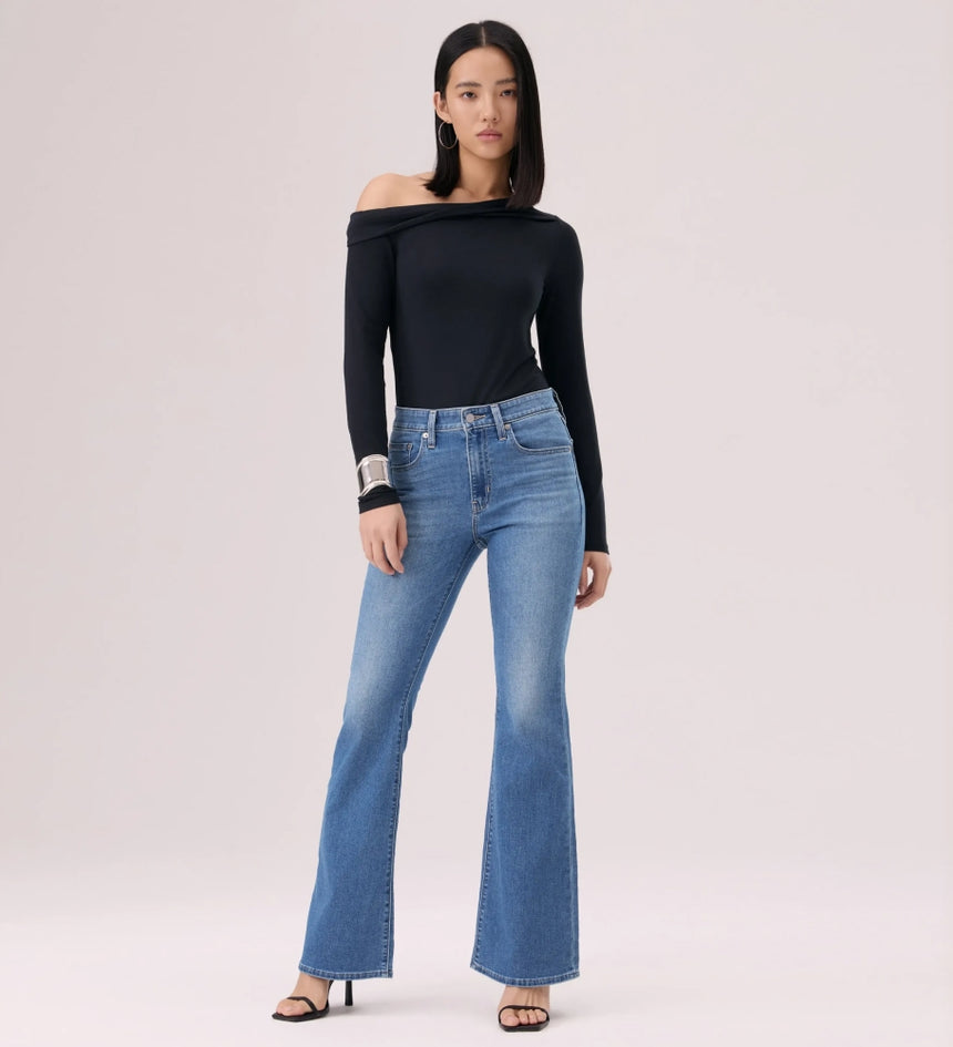  levi's® 726™ 高腰喇叭牛仔褲 | 女裝 A341001902430 Indigo – Levi's 香港