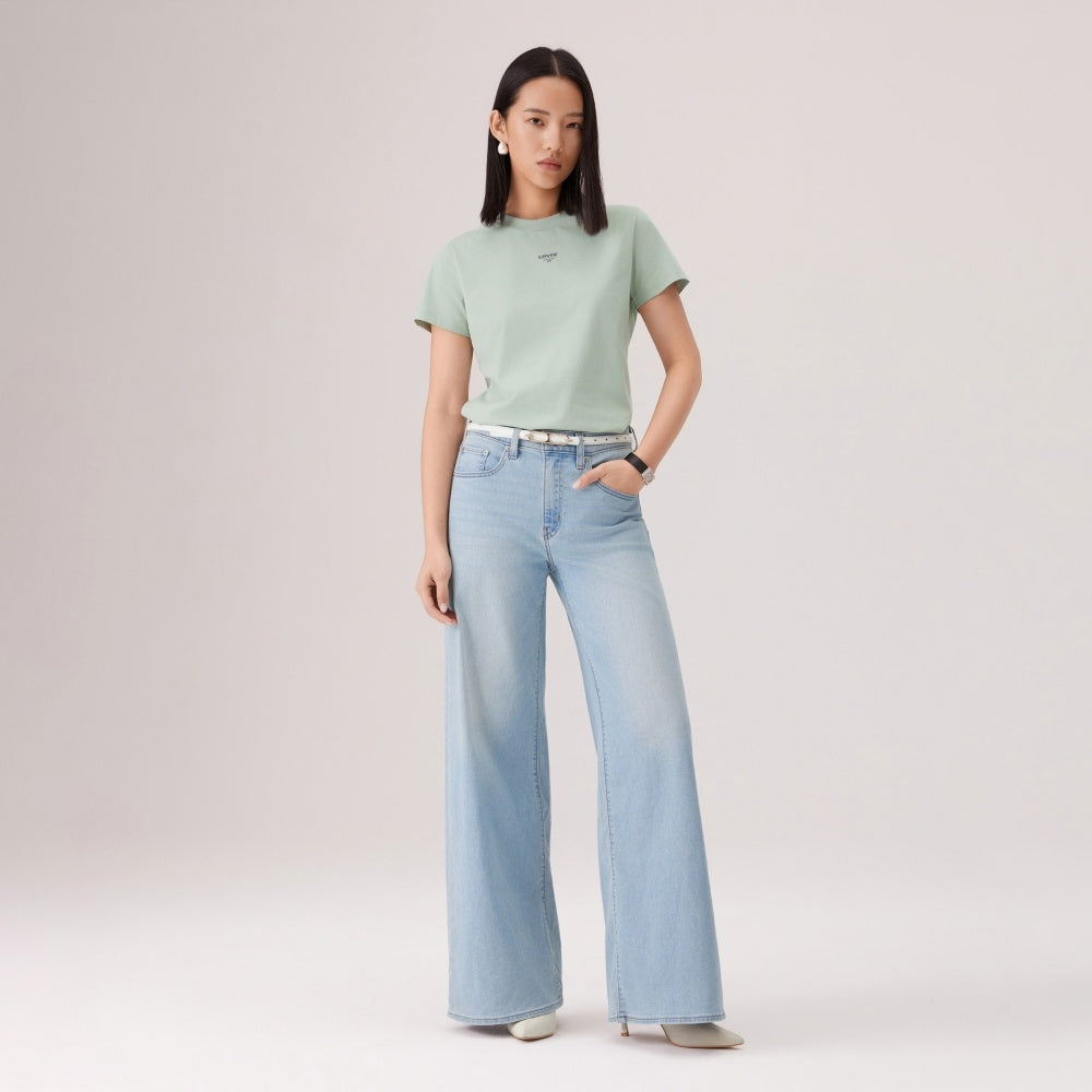  Levi's® 728™ 高腰超寬腿牛仔褲 | 女裝