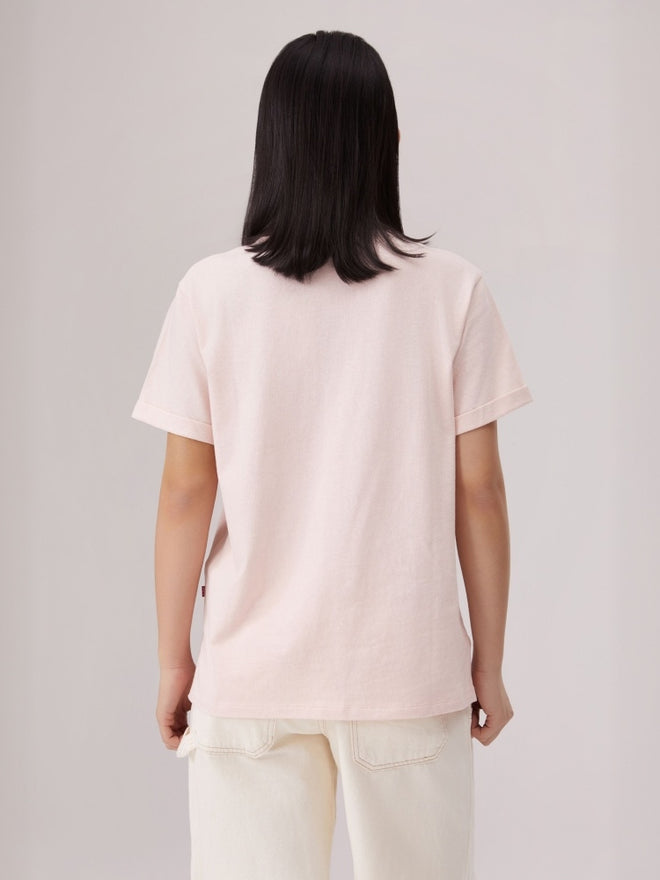 levi's® roll up graphic t-shirt | 女裝 006QD0001S- Pink  – Levi's 香港