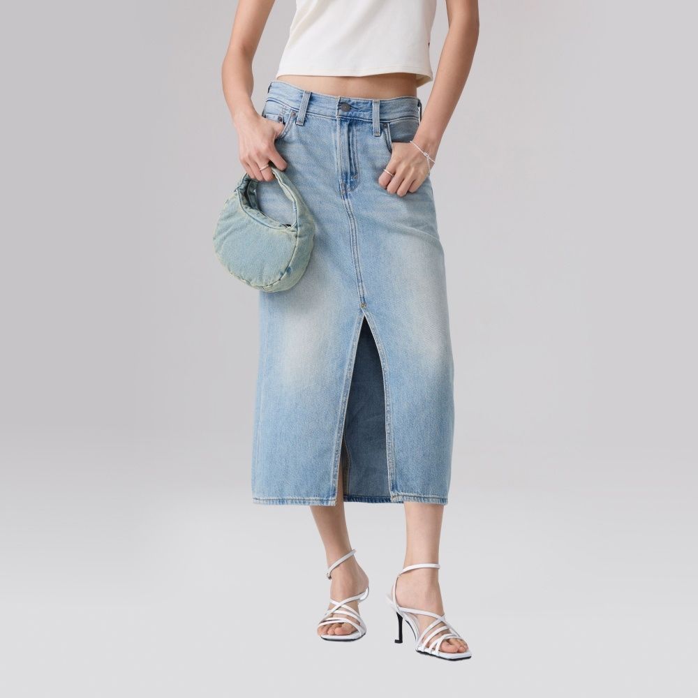 levi's® performance cool 牛仔裙 | 女裝 006RC000024- Medium Wash – Levi's 香港
