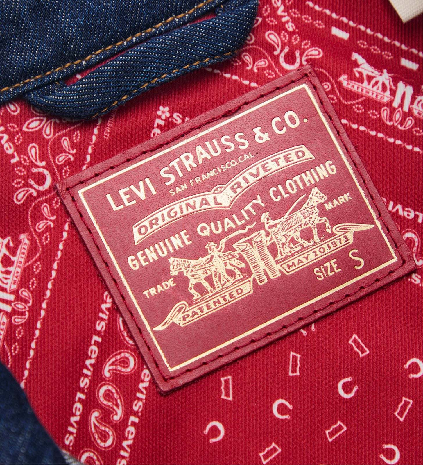 levi's® women's cny type i trucker jacket 006R60000L- Multicolor – Levi's Hong Kong