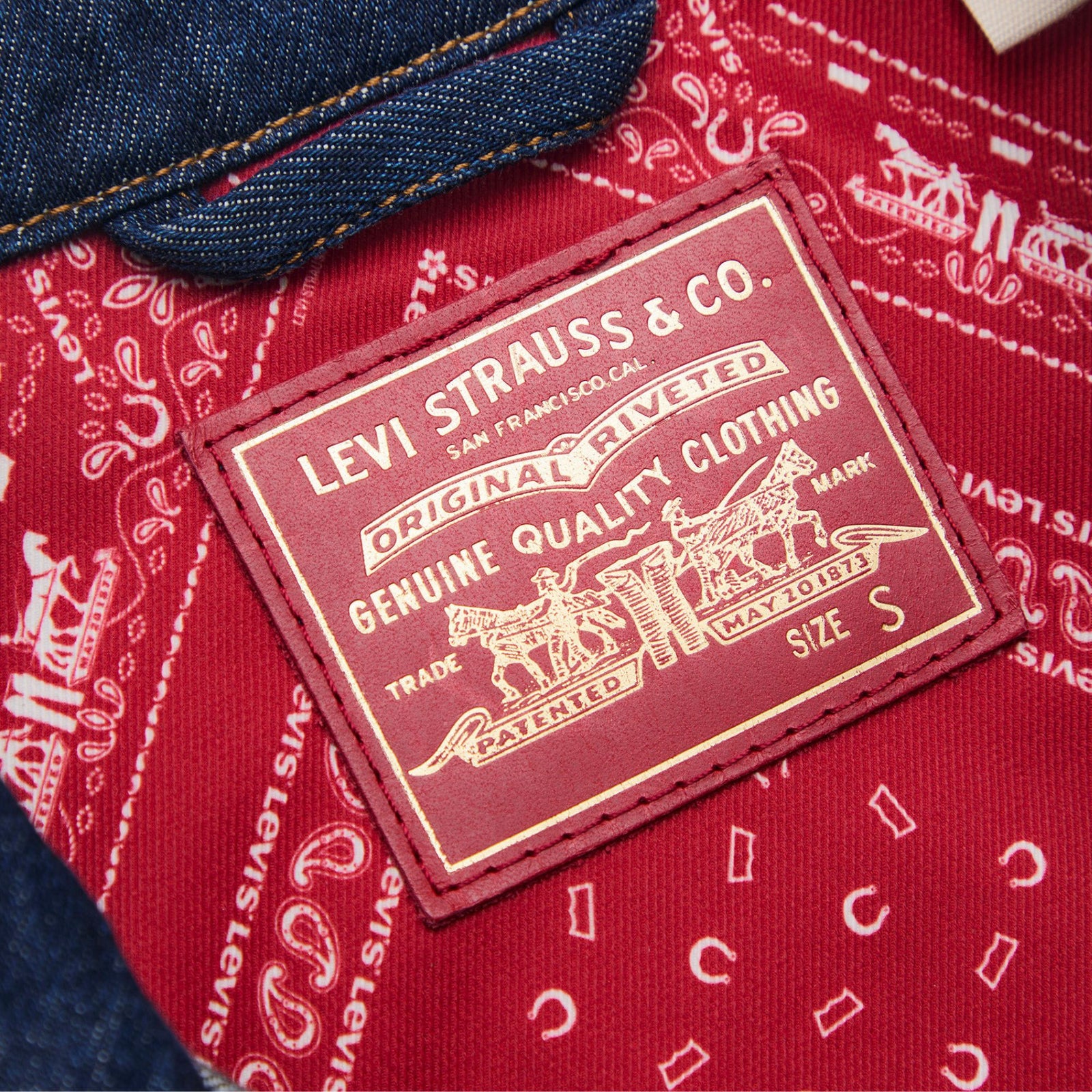 levi's® women's cny type i trucker jacket 006R60000L- Multicolor – Levi's Hong Kong