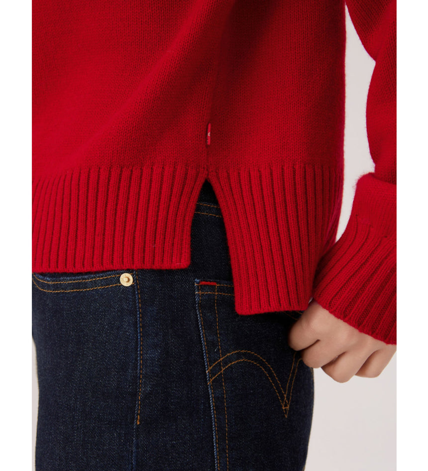 levi's® women's cny v-neck sweater 006Q50001XS- Red – Levi's Hong Kong