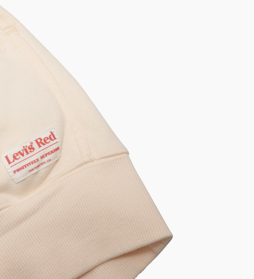 levi's® red™  男士抽繩白色連帽衛衣 A01440002XS- Ecru – Levi's 香港