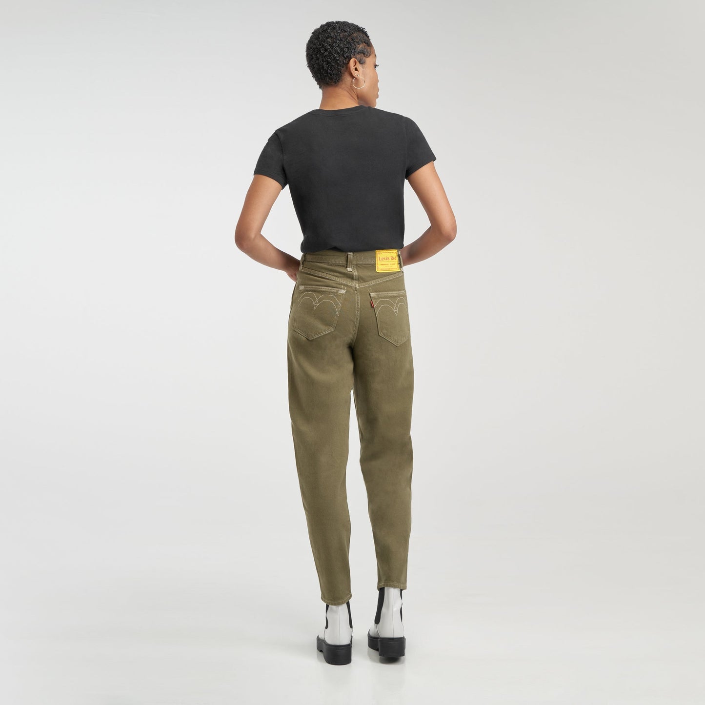 Levi's® Red™High Loose Taper 高腰錐形牛仔闊褲 | 女裝