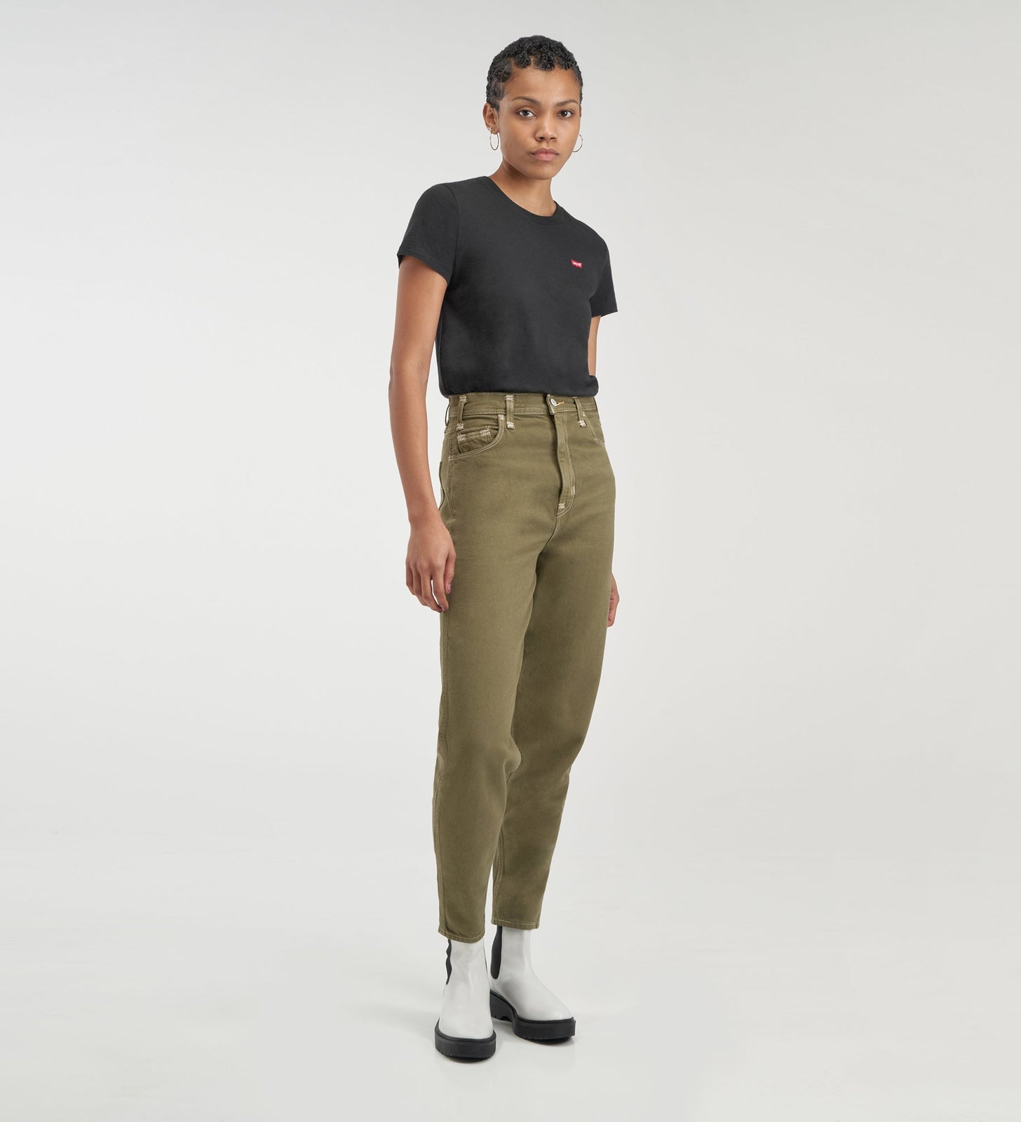 levi's® red™high loose taper 高腰錐形牛仔闊褲 | 女裝 A016200022427 In Their Eyes – Levi's 香港