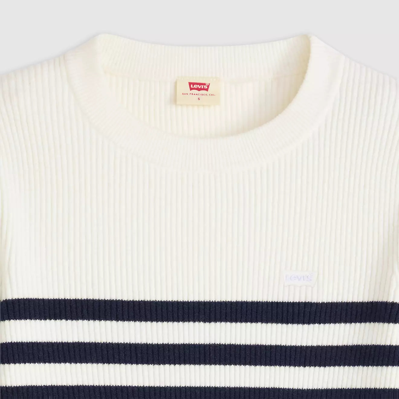 Levi's® 羅紋圓領毛衣 | 女裝 - Multicolor | Levi's HK